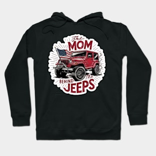 Mom of the jeebs Funny Mothers Day & 4th of July USA Flag Tee Hoodie